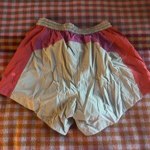 Colorblock Athletic Shorts